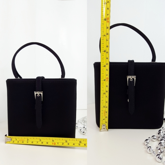 Urban Outfitter🖤Mini Black Evening Bag/Handbag - Picture 11 of 13
